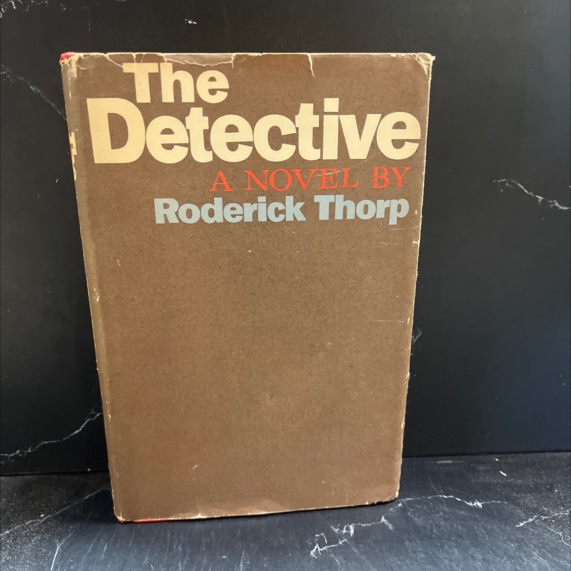 the detective book, by roderick thorp, 1966 Hardcover image 1