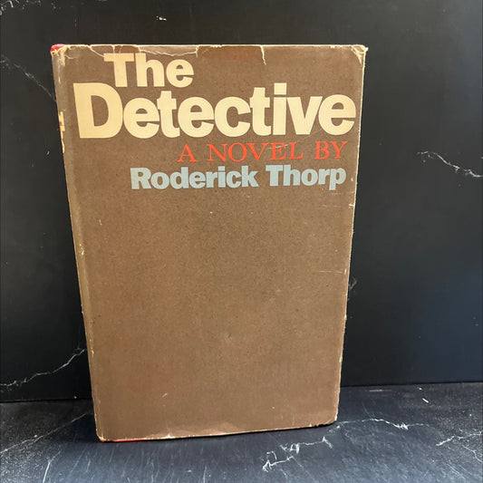 the detective book, by roderick thorp, 1966 Hardcover image 1