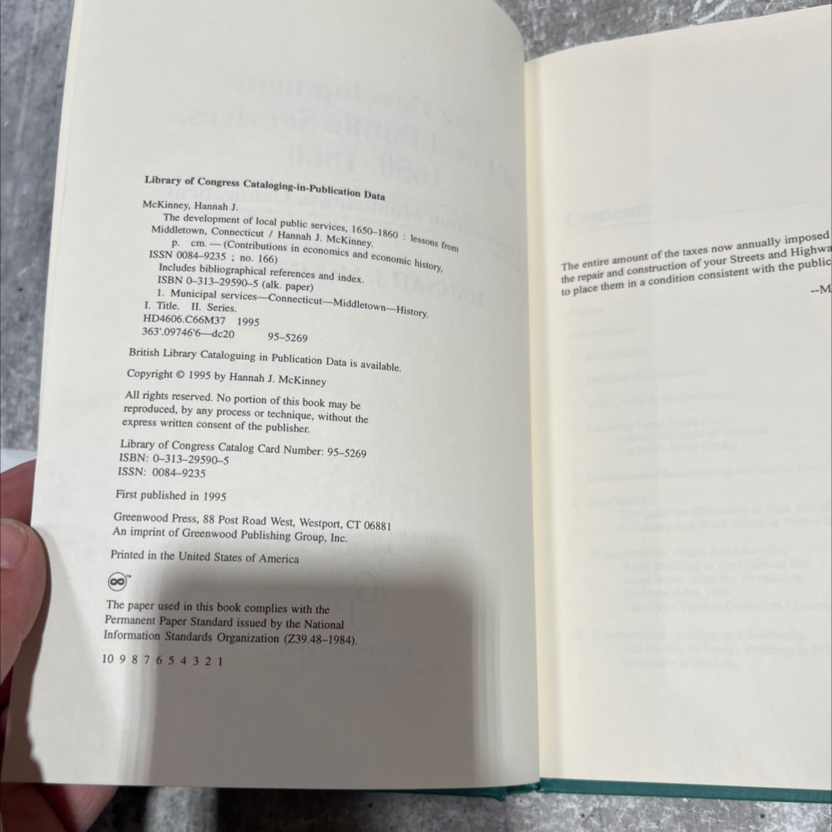 the development of local public services, 1650-1860: lessons from middletown, connecticut book, by Hannah J. McKinney, image 3