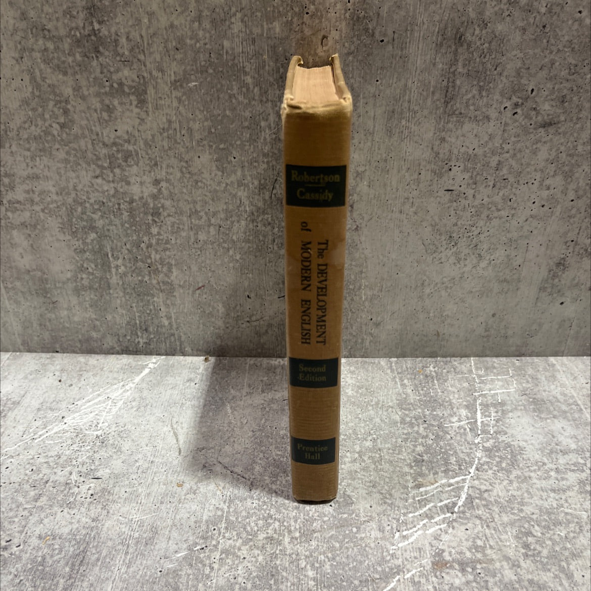 the development of modern english book, by stuart robertson, 1954 Hardcover image 4