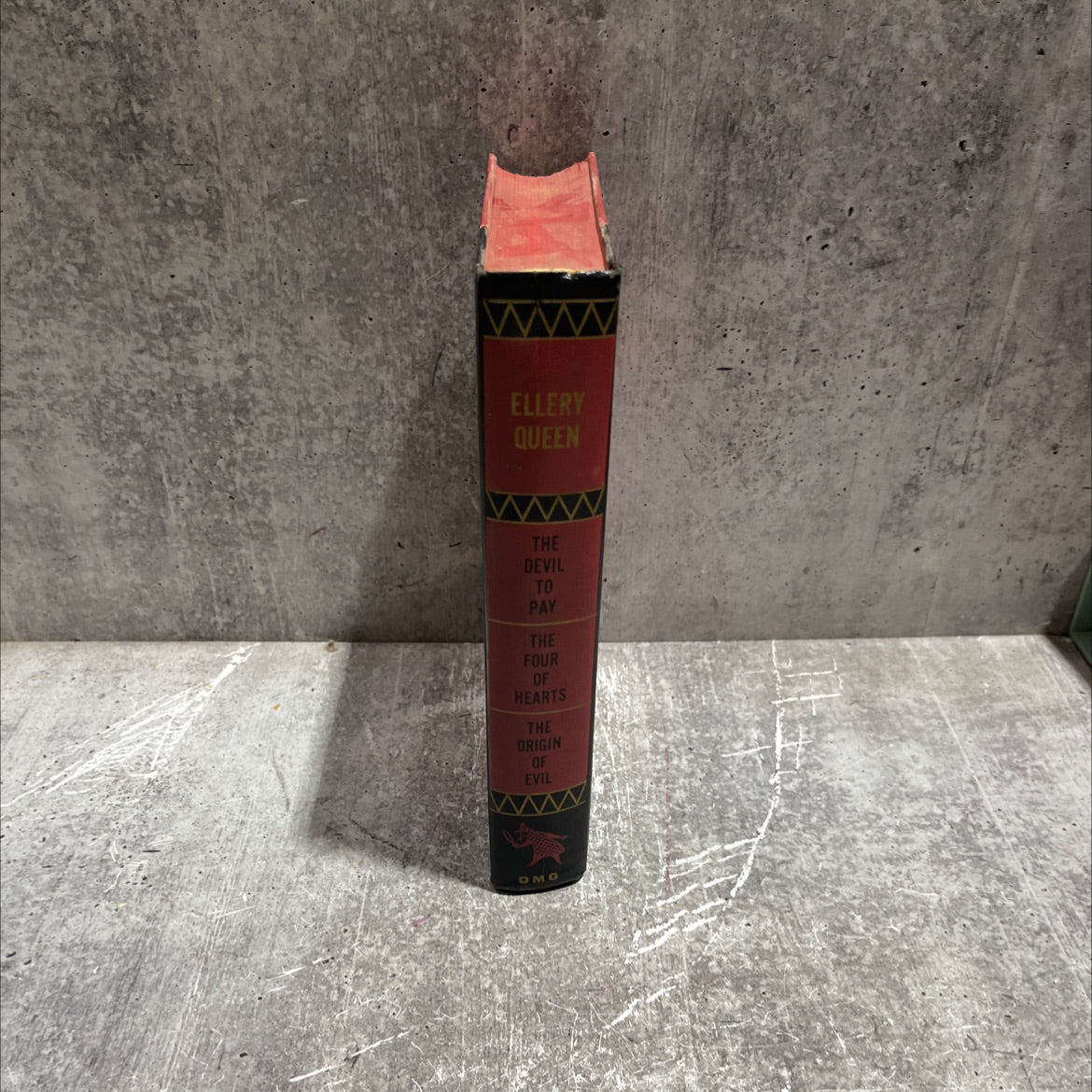 the devil to pay, the four of hearts, the origin of evil book, by ellery queen, 1951 Hardcover image 4