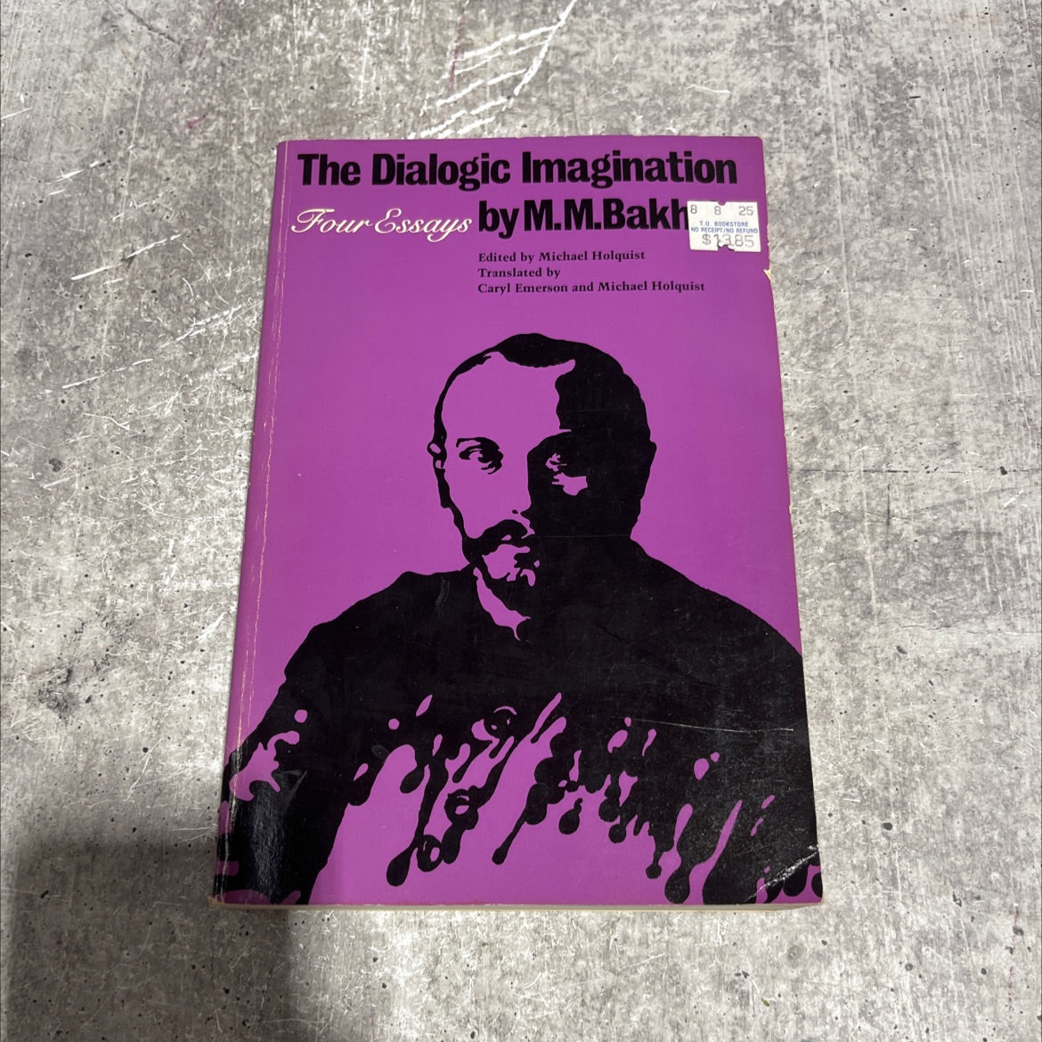 the dialogic imagination book, by m. m. bakhtin, 1981 Paperback image 1