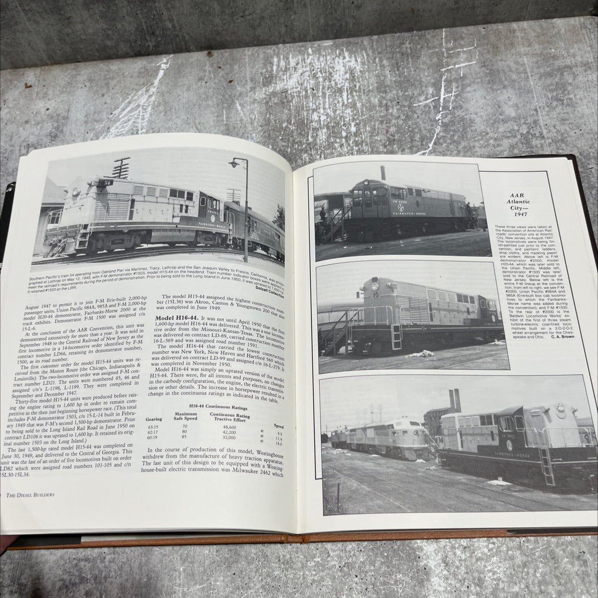 the diesel builders fairbanks-morse and lima-hamilton book, by john f. kirkland, 1985 Hardcover image 4