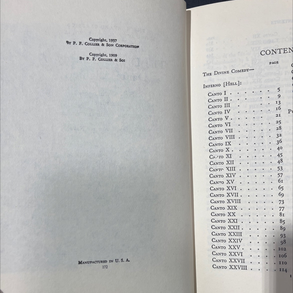 the divine comedy of dante alighieri book, by dante alighieri, 1937 Hardcover image 3