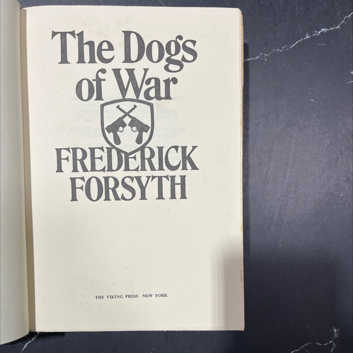the dogs of war book, by frederick forsyth, 1974 Hardcover image 2