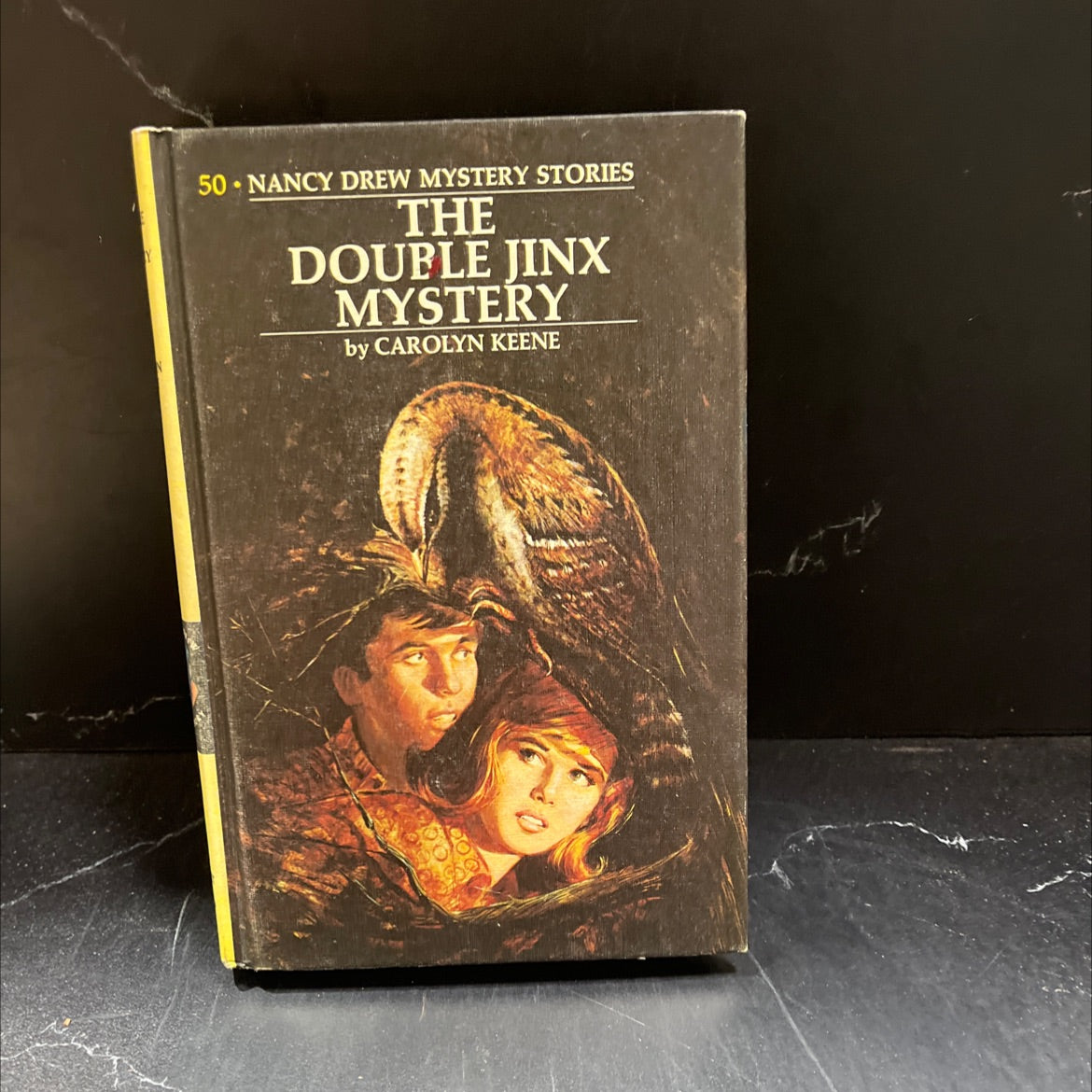 the double jinx mystery book, by carolyn keene, 1973 Hardcover image 1