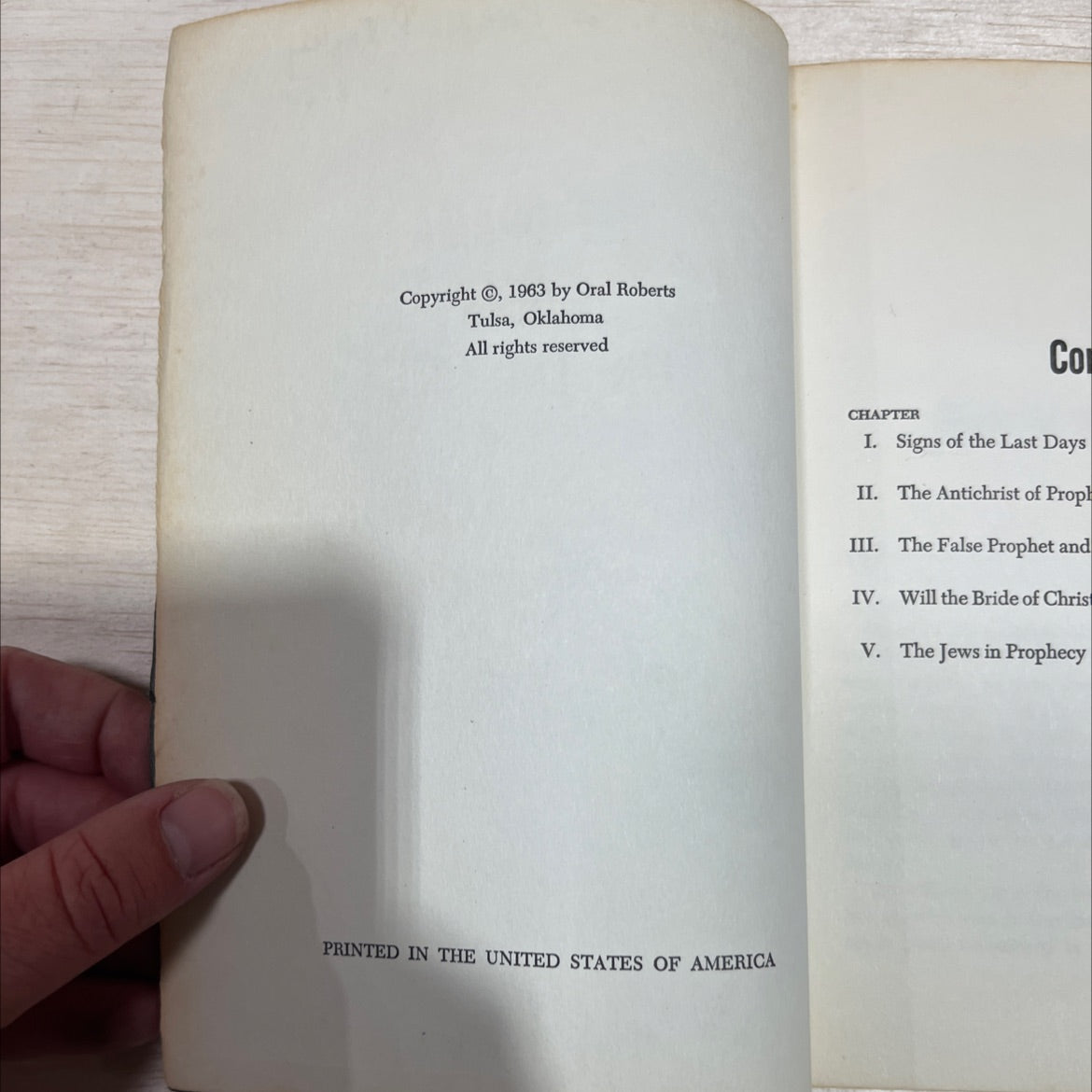 the drama of the end-time book, by Oral Roberts, 1963 Paperback image 3