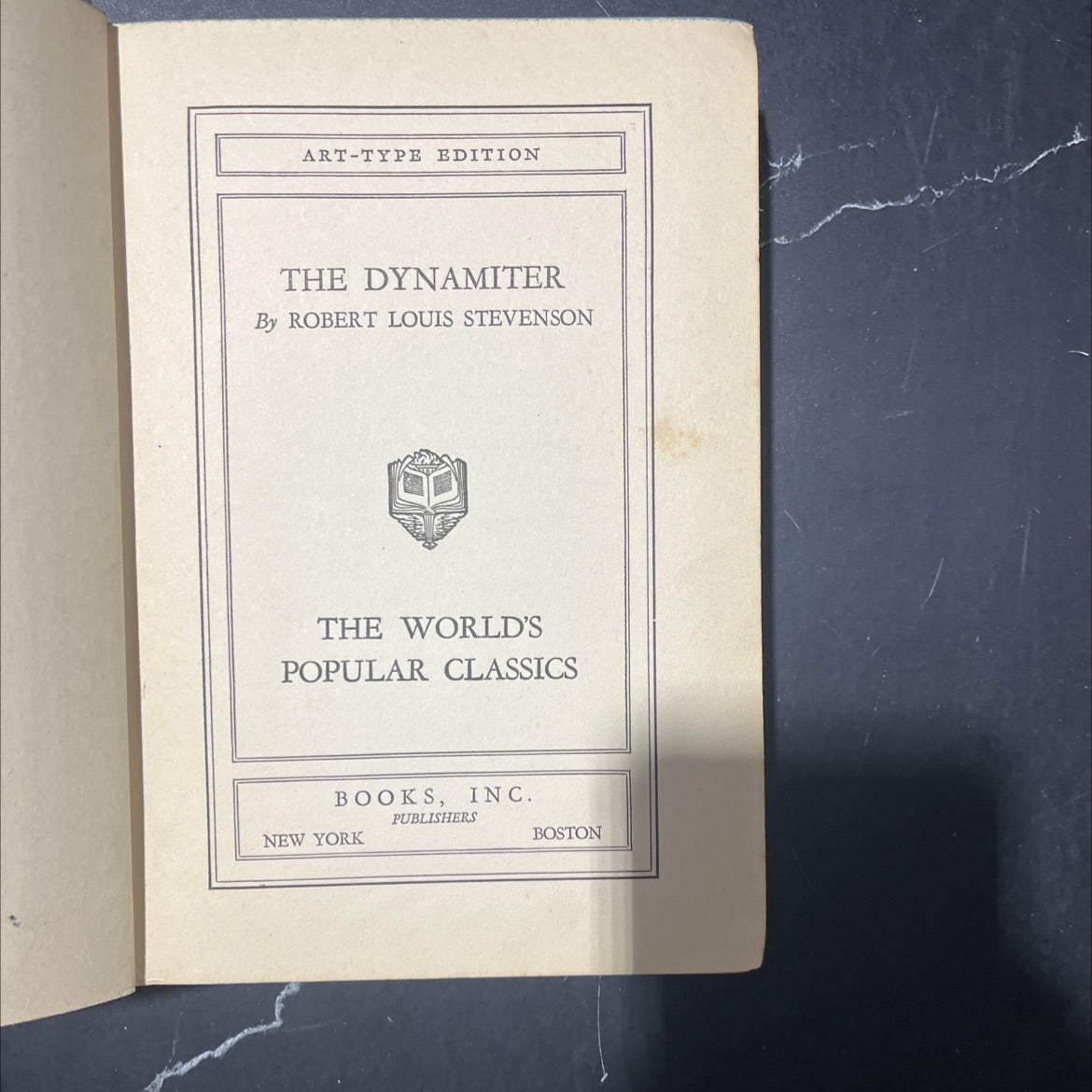 the dynamiter book, by robert louis stevenson, 1970 Hardcover image 2