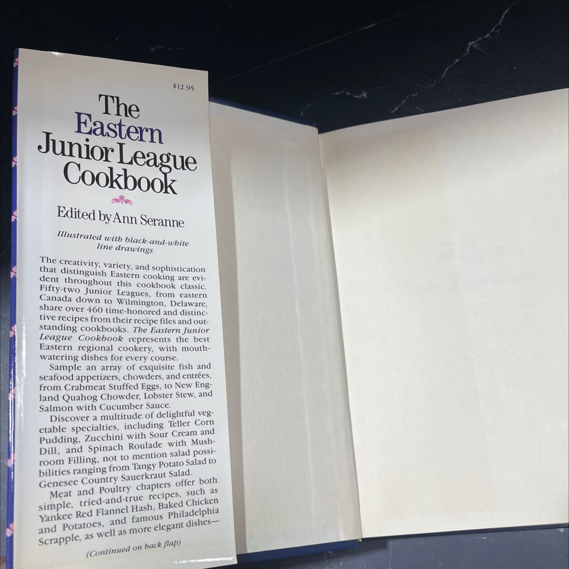 the eastern junior league cookbook book, by ann seranne, 1980 Hardcover image 4