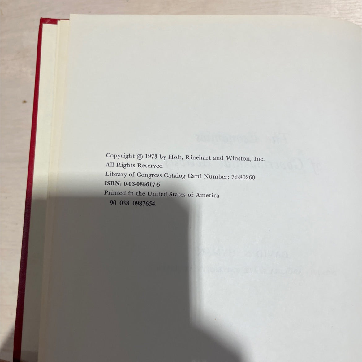 the economics of governmental activity book, by david n. hyman, 1973 Hardcover image 3