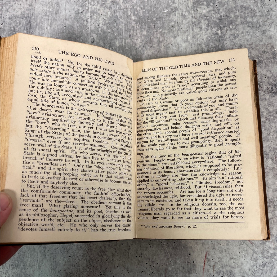 the ego and his own book, by max stirner, 1919 Paperback image 4