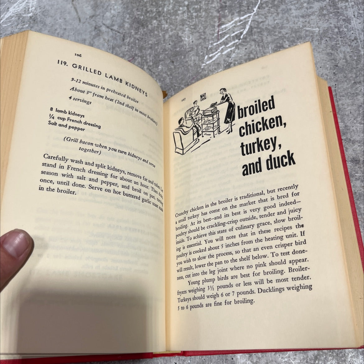 the electric broiler and rotisserie cook book book, by nedda casson anders, 1962 Hardcover image 4