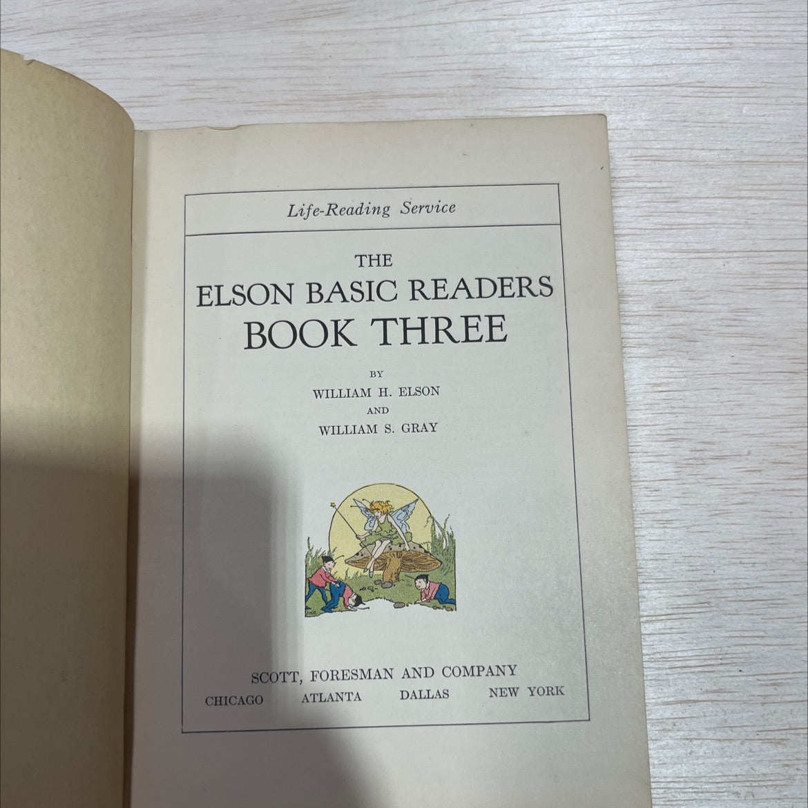 the elson basic readers book three book, by william h. elson and william s. gray, 1931 Hardcover image 2