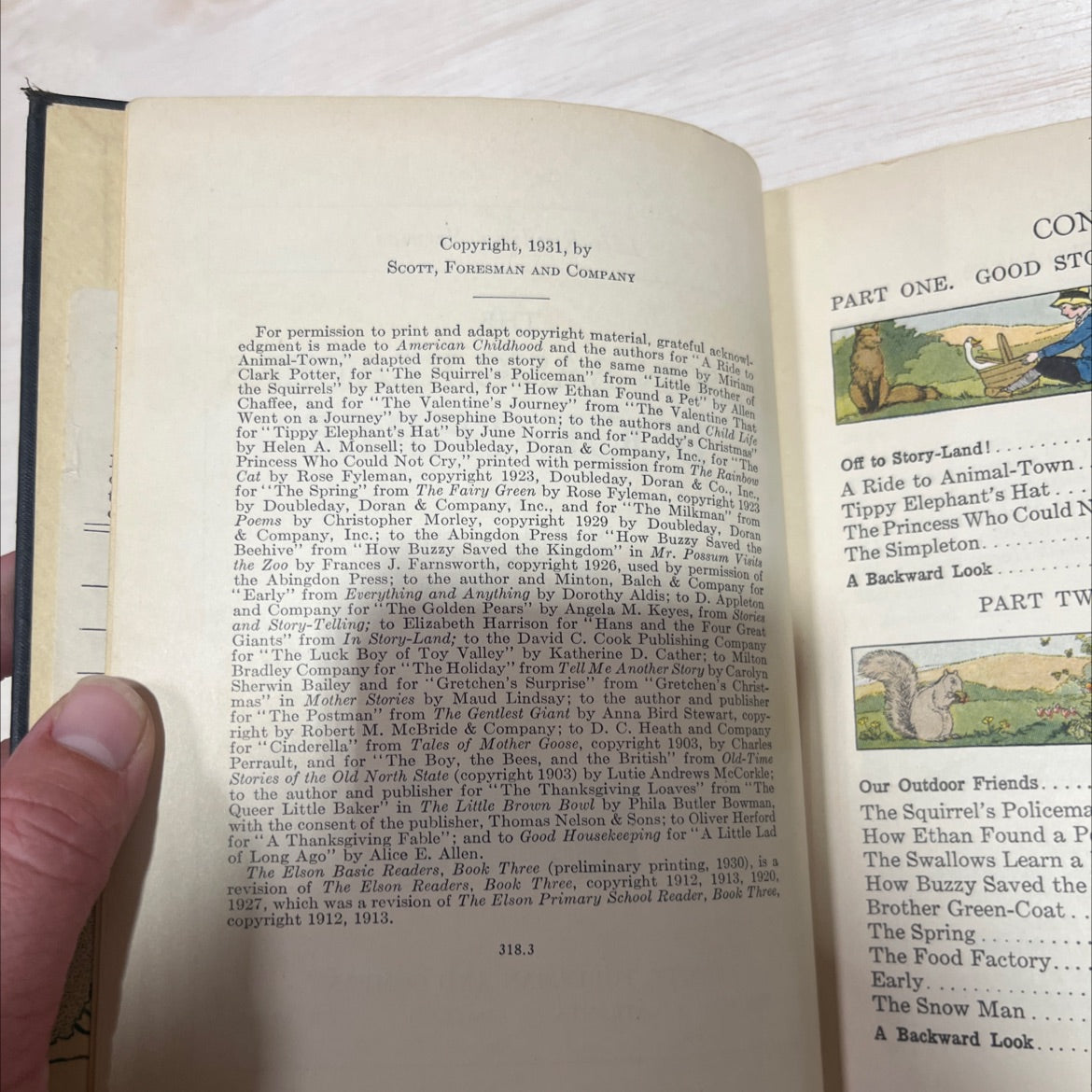 the elson basic readers book three book, by william h. elson and william s. gray, 1931 Hardcover image 3