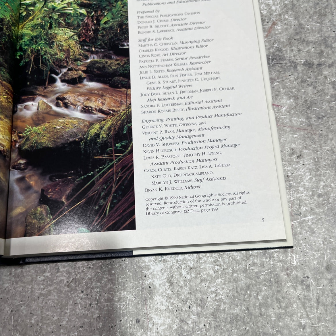 the emerald realm earth's precious rain forest book, by unknown, 1990 Hardcover image 3