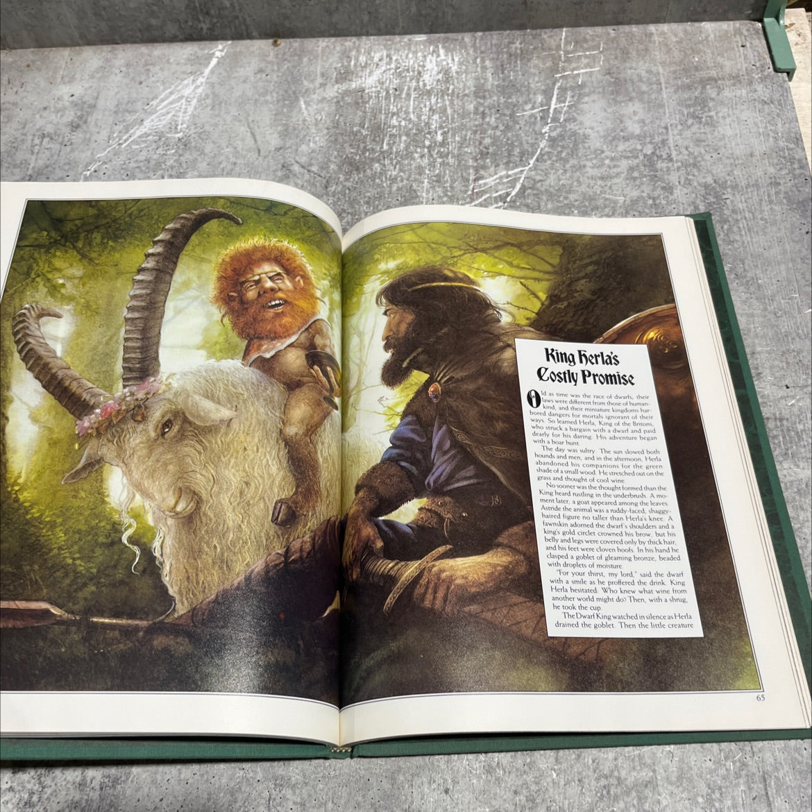 the enchanted world dwarfs book, by Tim Appenzeller, 1988 Hardcover image 4