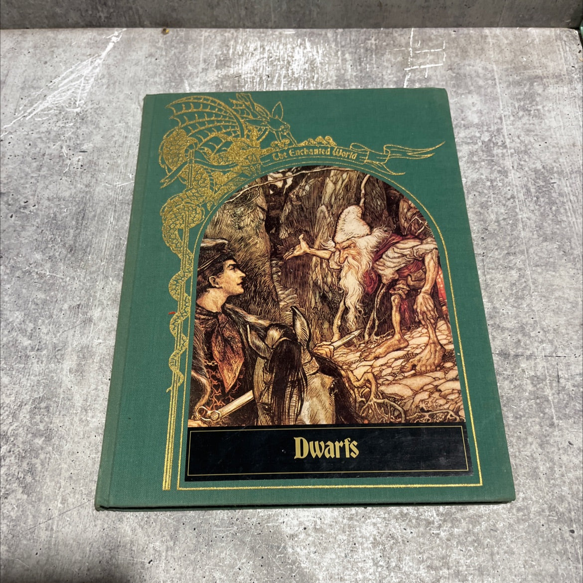 the enchanted world dwarfs book, by Tim Appenzeller, 1988 Hardcover image 1