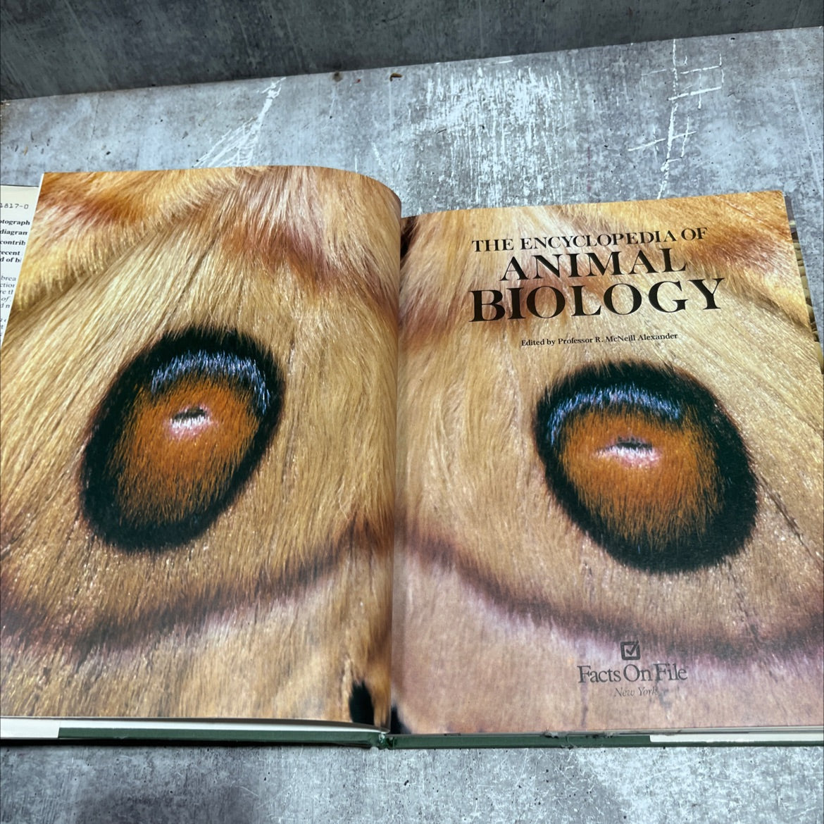 the encyclopedia of animal biology book, by professor r. mcneill alexander, 1989 Hardcover image 2