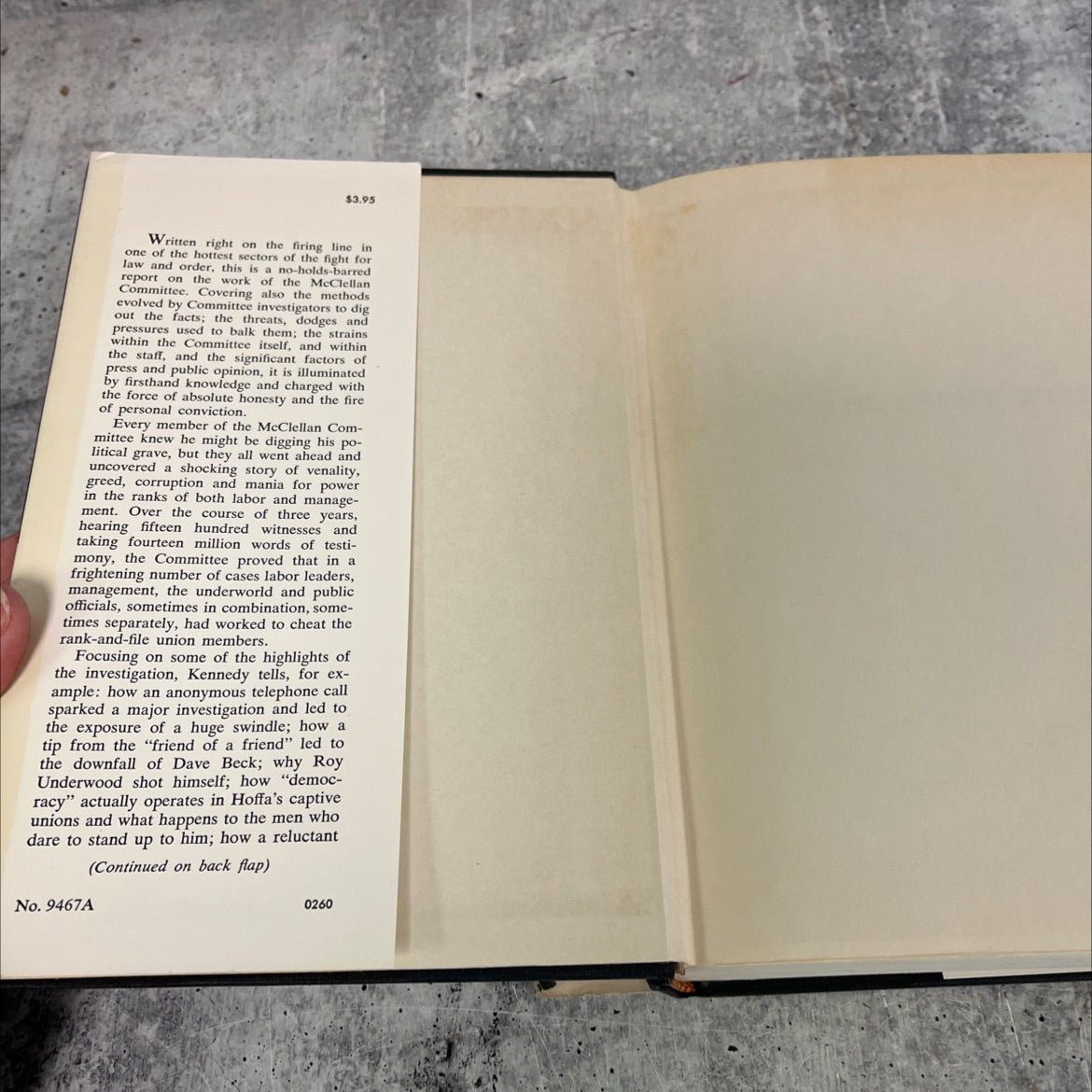 the enemy within book, by Robert F. Kennedy, 1960 Hardcover image 4
