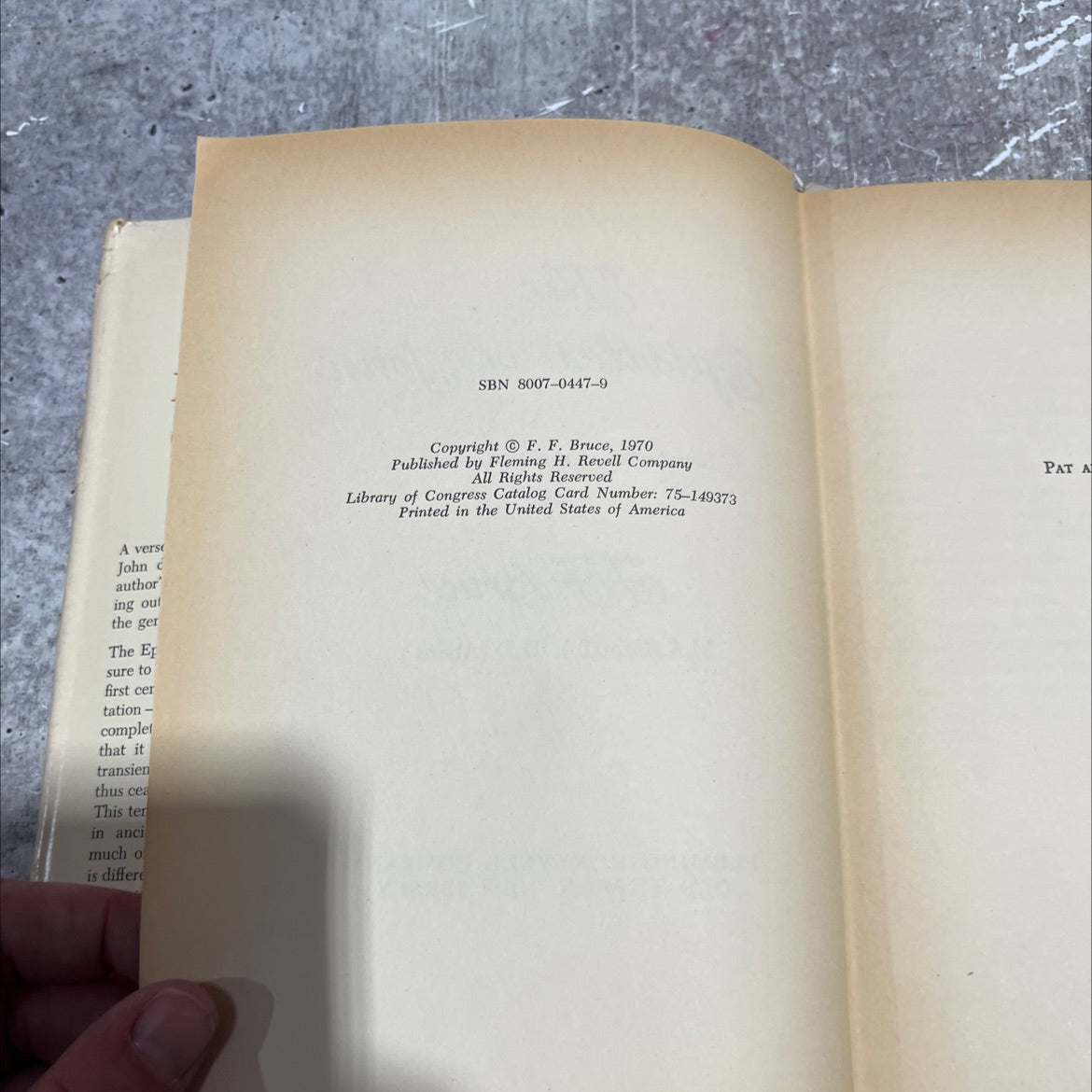 the epistles of john introduction, exposition and notes book, by F.F. Bruce, 1970 Hardcover image 3