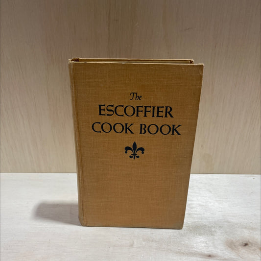 the escoffier cook book book, by a. escoffier, 1954 Hardcover image 1