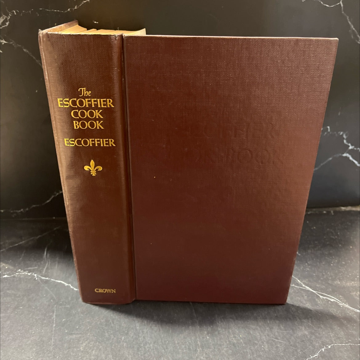 the escoffier cook book book, by auguste escoffier, 1969 Hardcover image 1