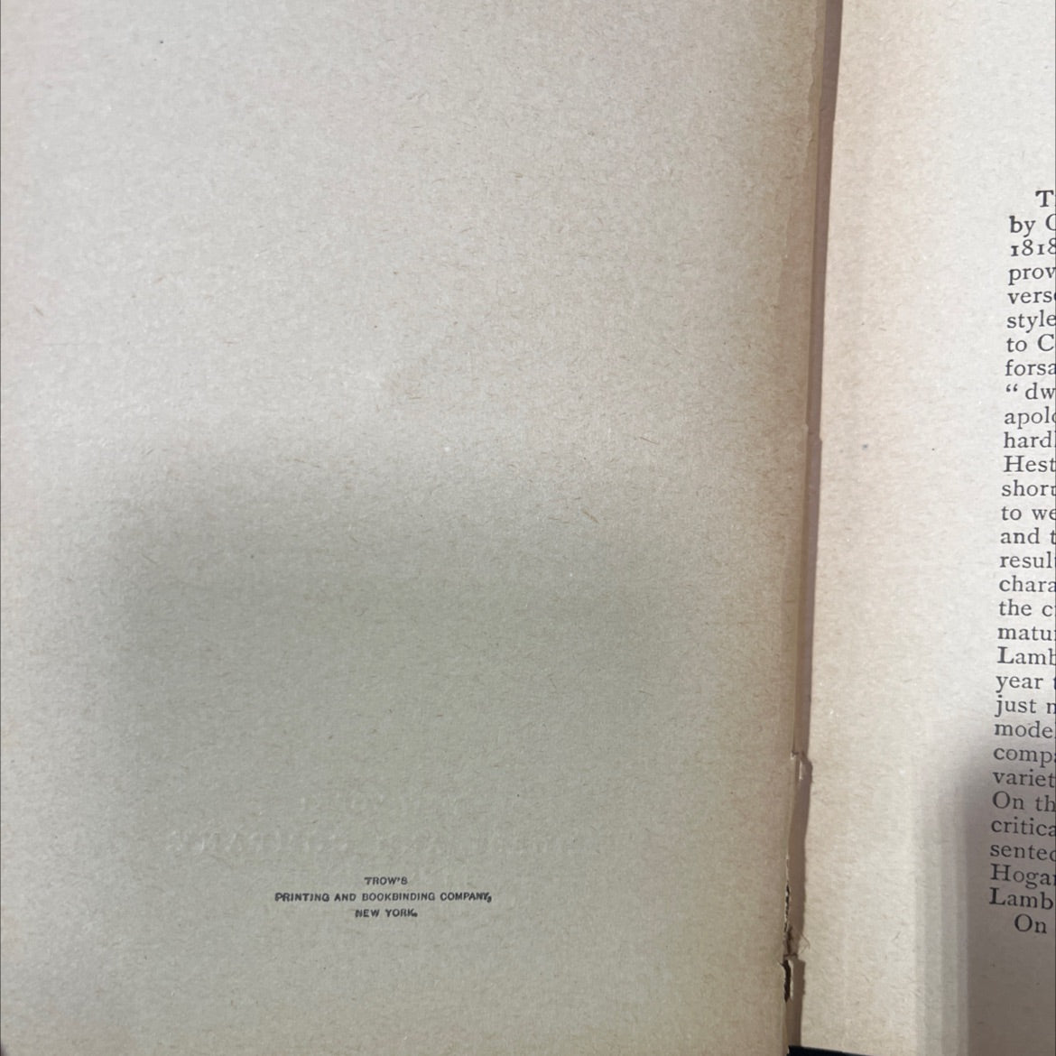 the essays of elia book, by charles lamb, 1818 Hardcover image 3