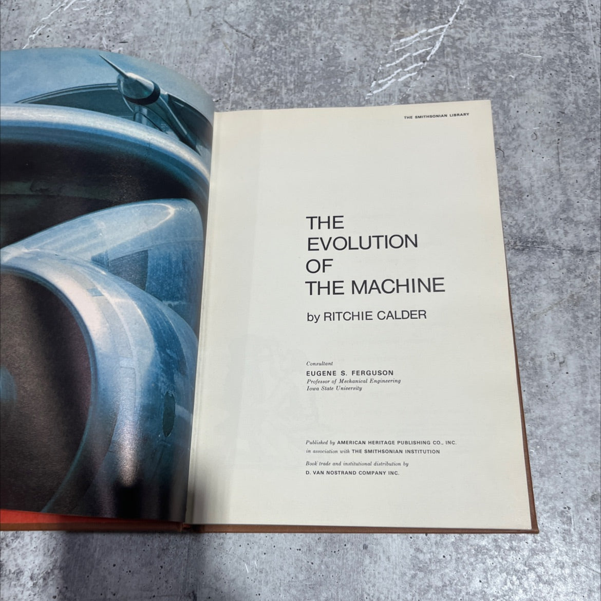 the evolution of the machine book, by ritchie calder, 1968 Hardcover image 2