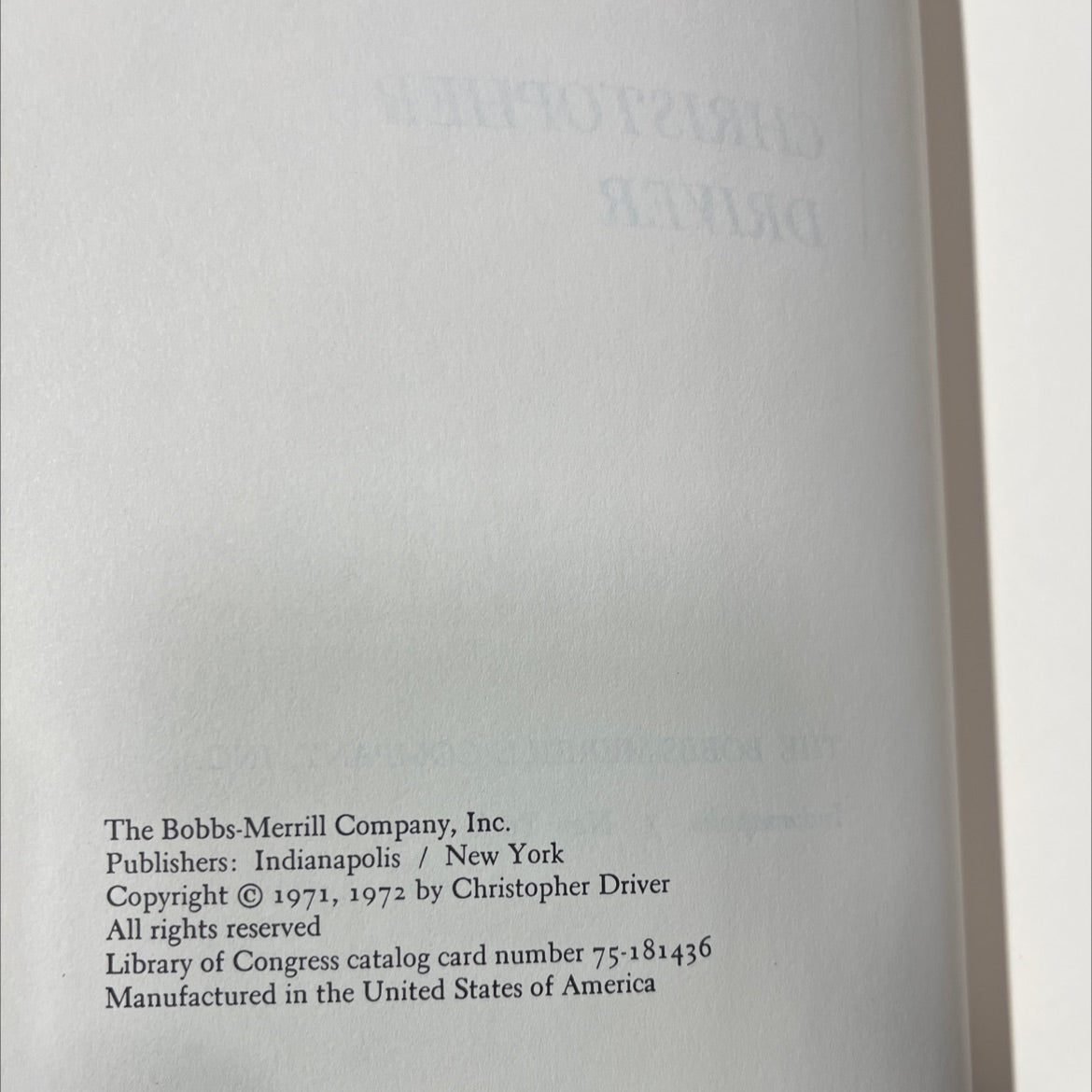the exploding university book, by christopher driver, 1972 Hardcover image 3