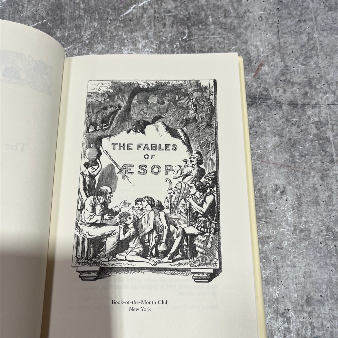 the fables of esop book, by unknown, 1995 Hardcover image 2