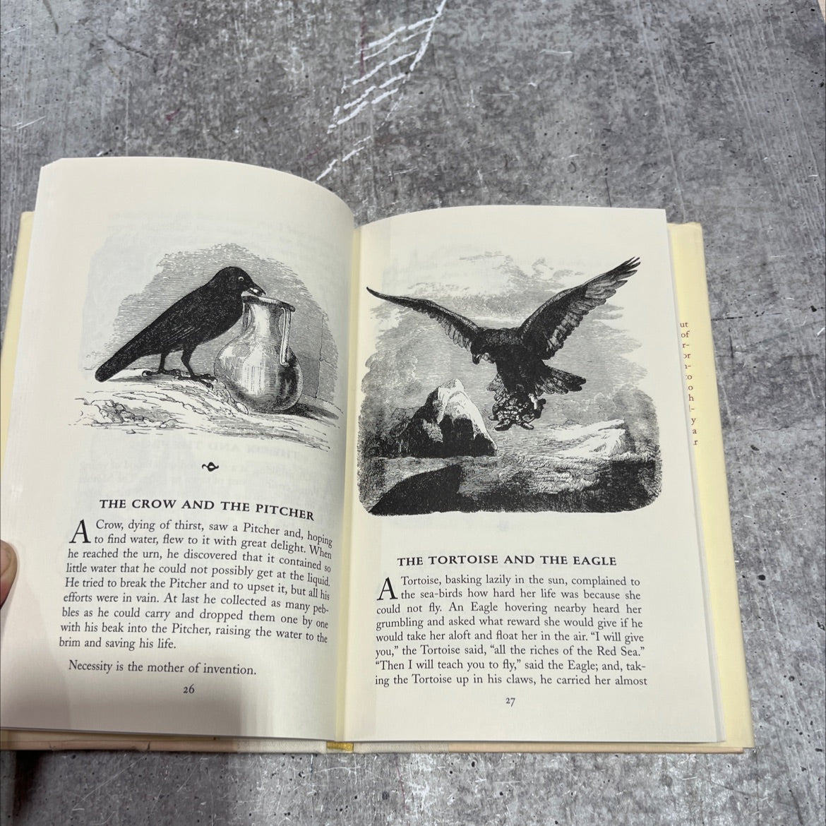 the fables of esop book, by unknown, 1995 Hardcover image 4