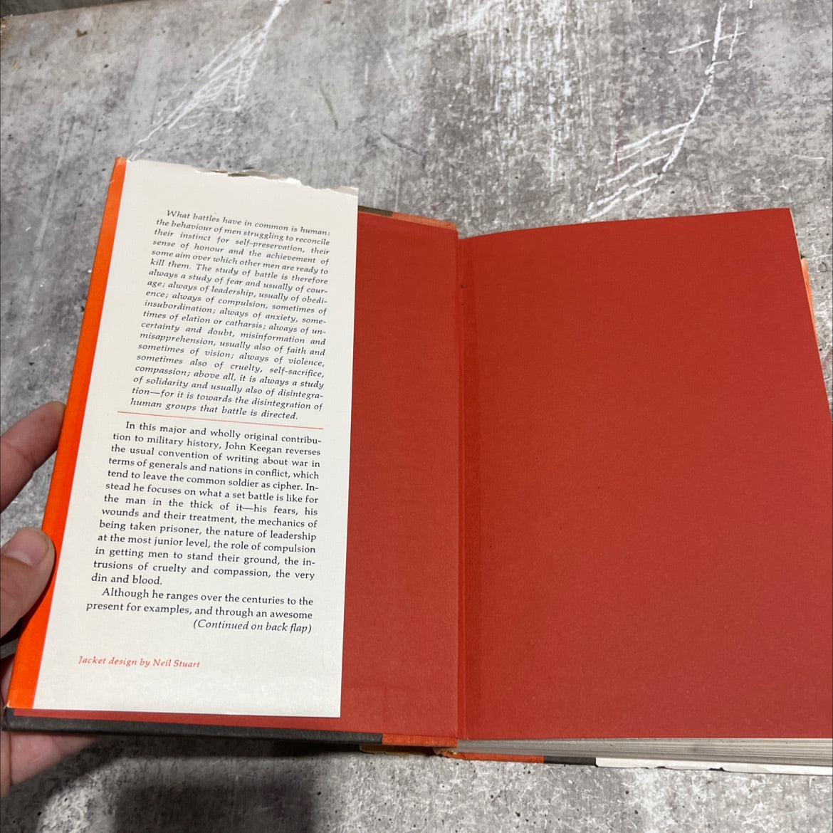 the face of battle book, by john keegan, 1976 Hardcover image 4