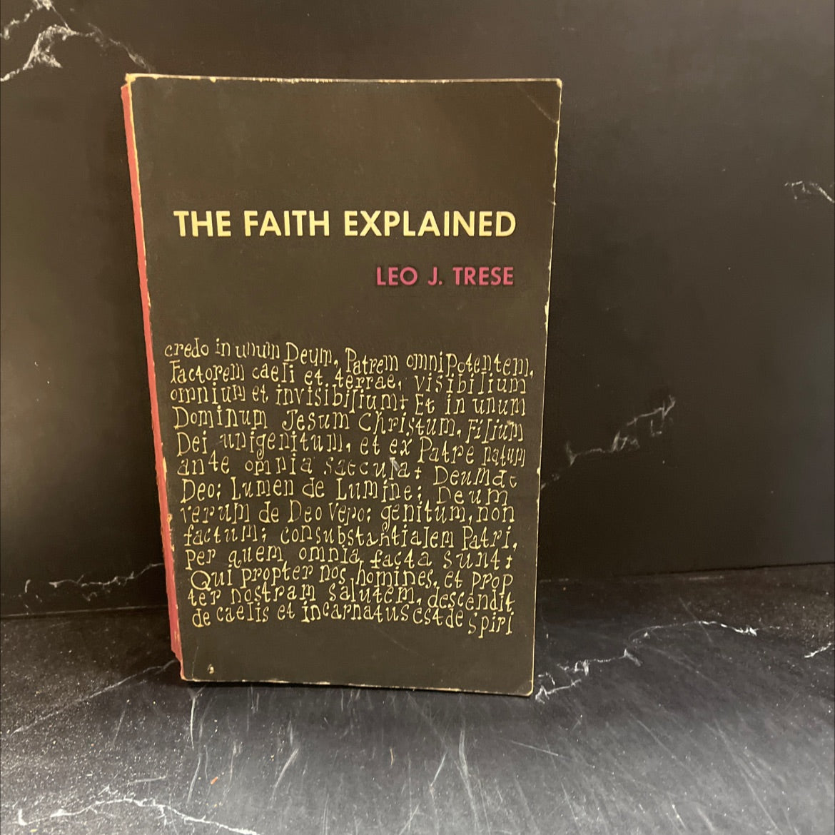 the faith explained book, by leo j. trese, 1962 Paperback image 1