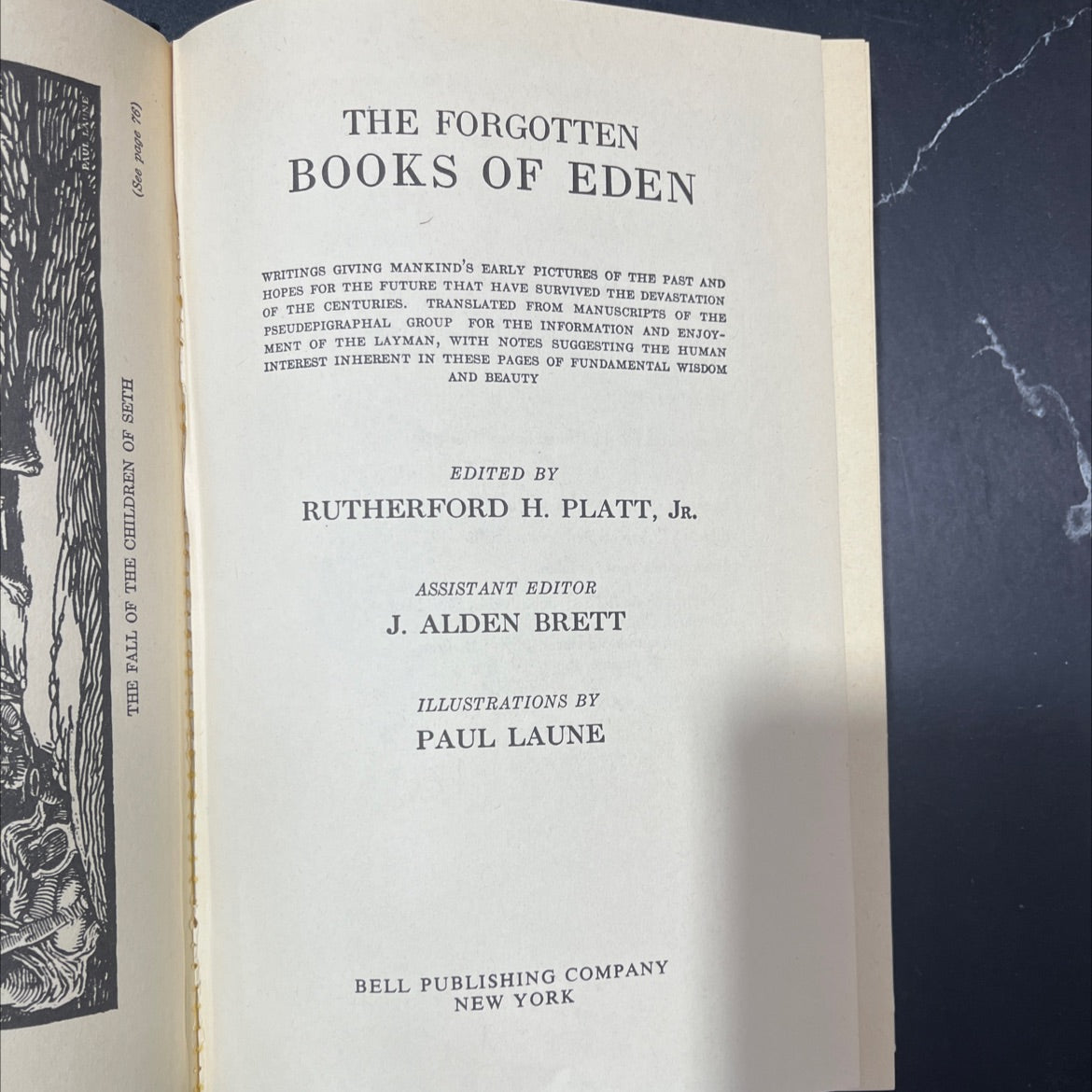 the fall of the children of seth book, by rutherford h. platt, jr., 1980 Hardcover image 2