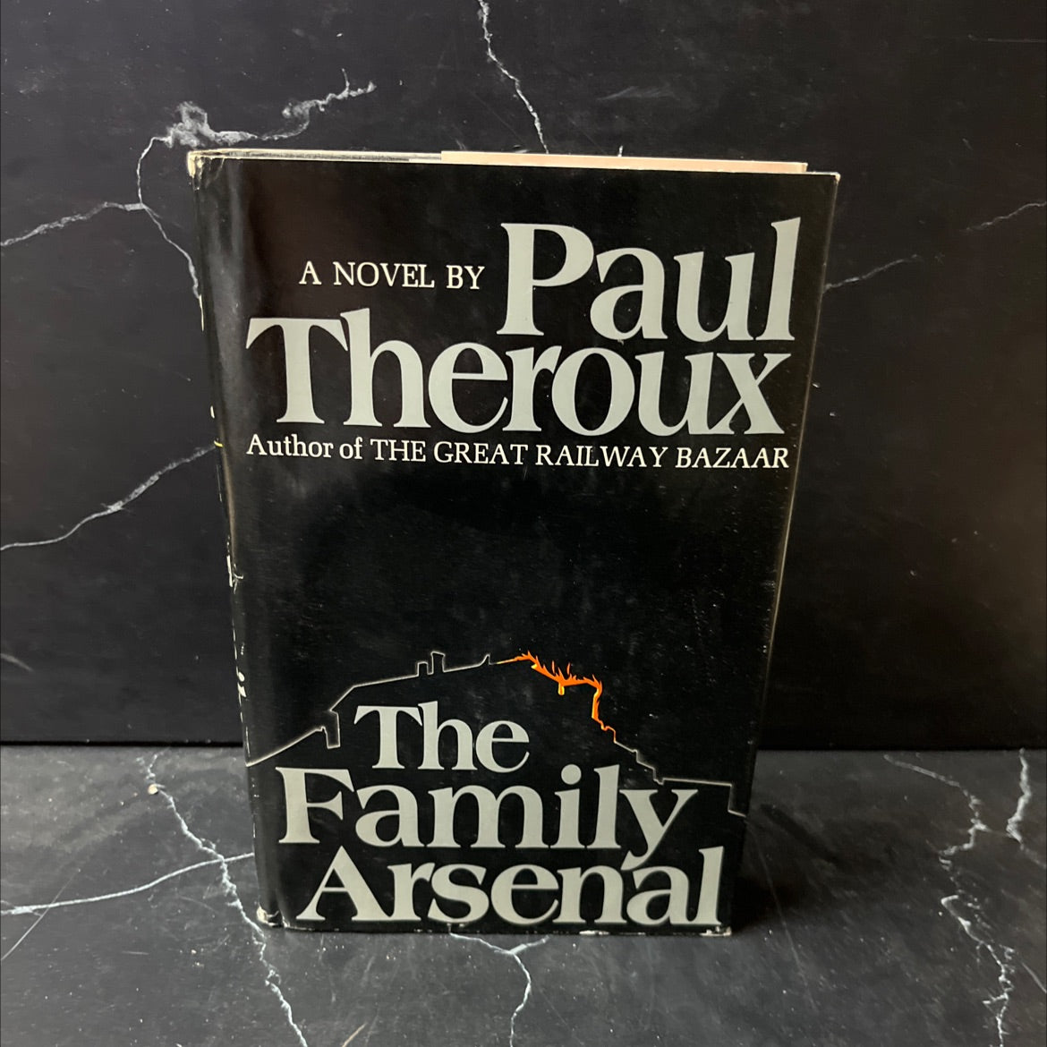 the family arsenal book, by paul theroux, 1976 Hardcover image 1