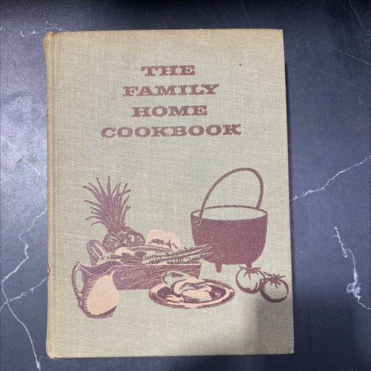 the family home cookbook book, by staff home economists, 1963 Hardcover image 1