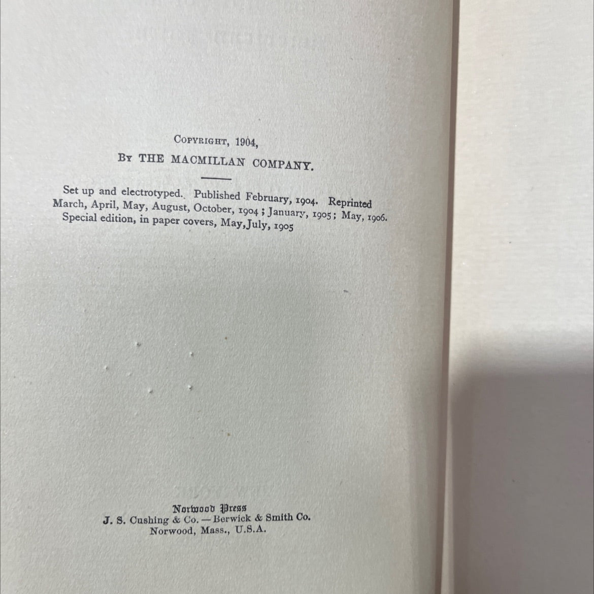 the fat of the land the story of an american farm book, by john williams streeter, 1904 Hardcover image 3