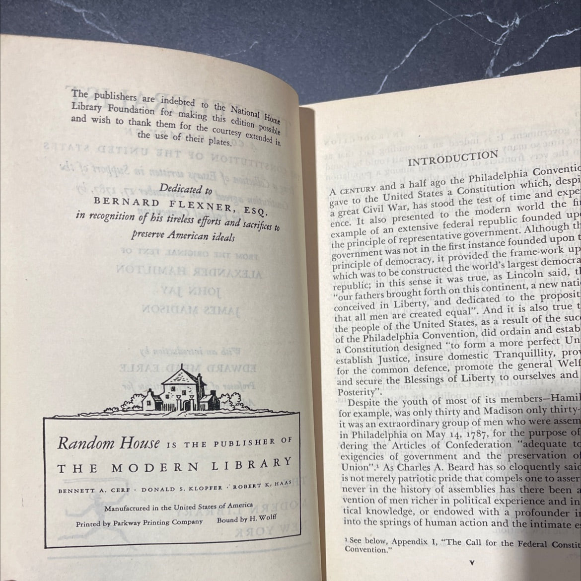 the federalist book, by alexander hamilton, john jay, james madison, 1970 Hardcover image 3
