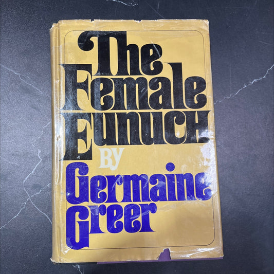 the female eunuch book, by germaine greer, 1971 Hardcover, Vintage image 1