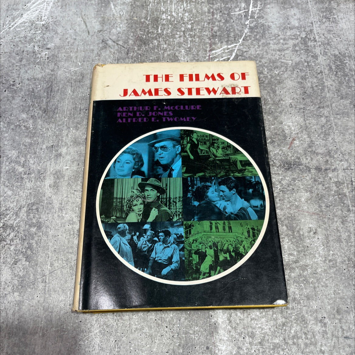 the films of james stewart book, by ken d. jones, arthur f. mcclure, alfred e. twomey, 1970 Hardcover image 1