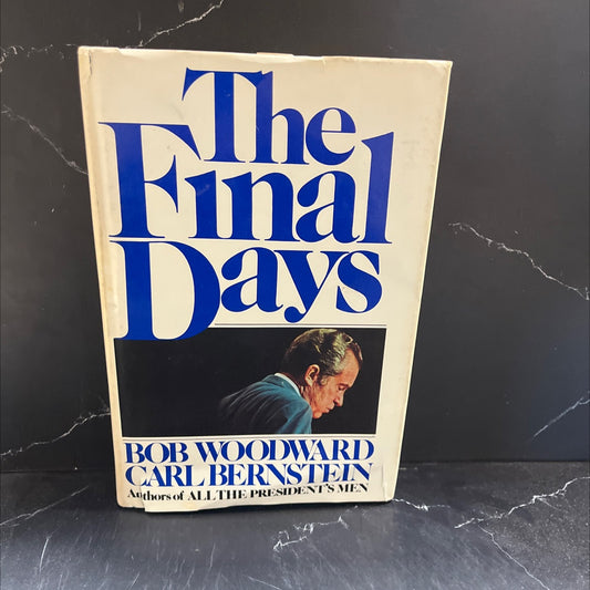 the final days book, by Bob Woodward, Carl Bernstein, 1976 Hardcover image 1