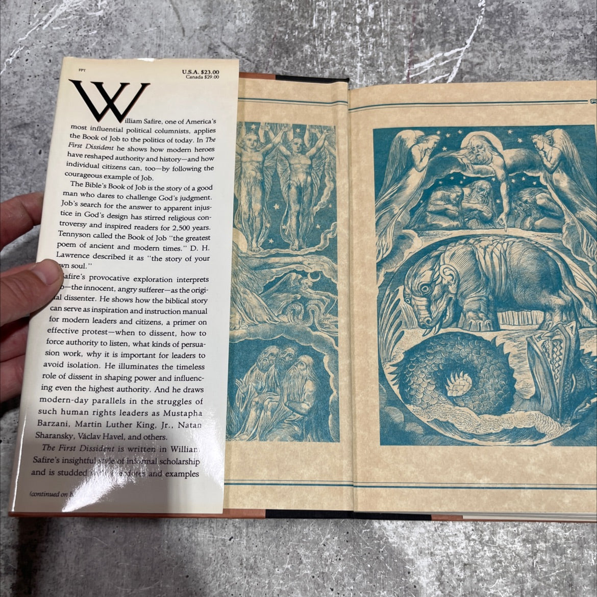 the first dissident: the book of job in today's politics book, by william safire, 1992 Hardcover image 4