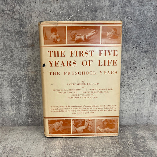 the first five years of life a guide to the study of the preschool child from the yale clinic of child development image 1