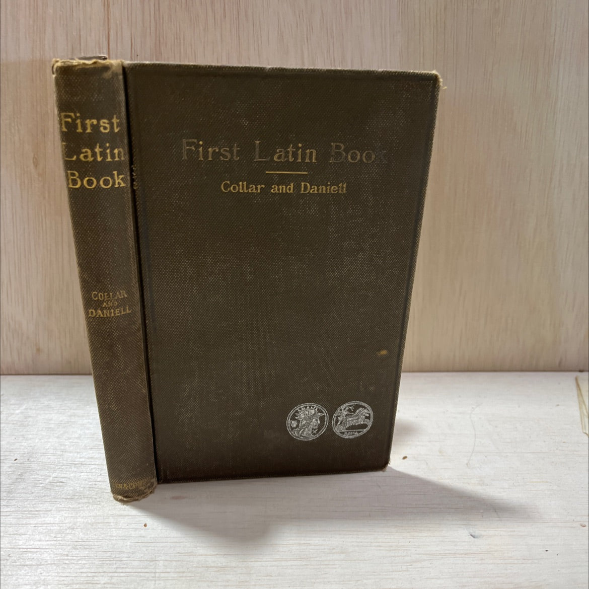 the first latin book book, by william c. collar, m. grant daniell, 1894 Hardcover, Antique image 1