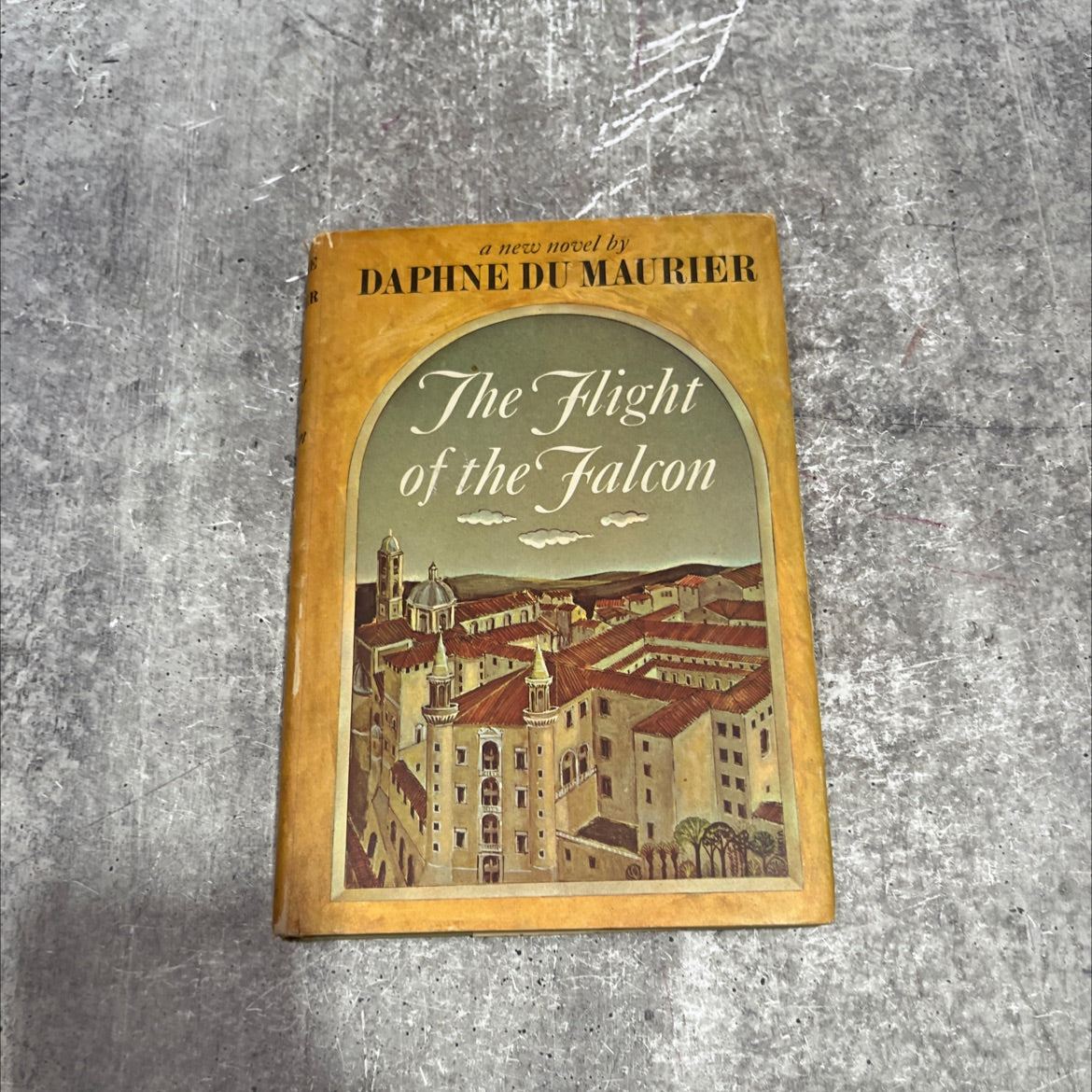 the flight of the falcon book, by daphne du maurier, 1965 Hardcover image 1