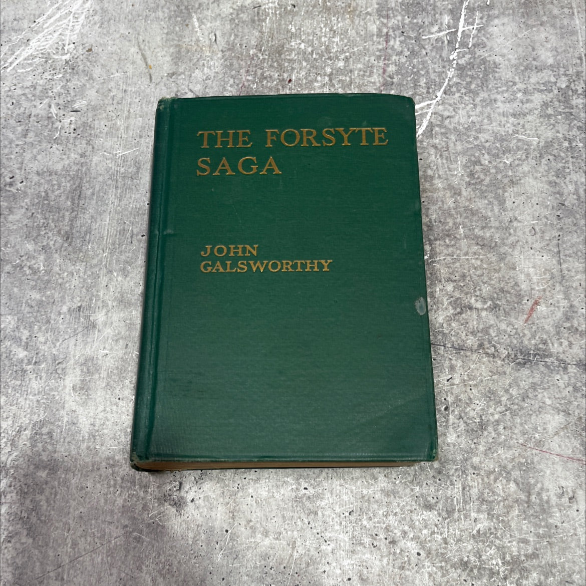 the forsyte saga book, by john galsworthy, 1923 Hardcover image 1