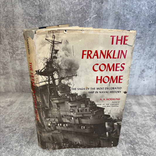 the franklin comes home book, by A. A. Hoehling, 1974 Hardcover, Vintage image 1