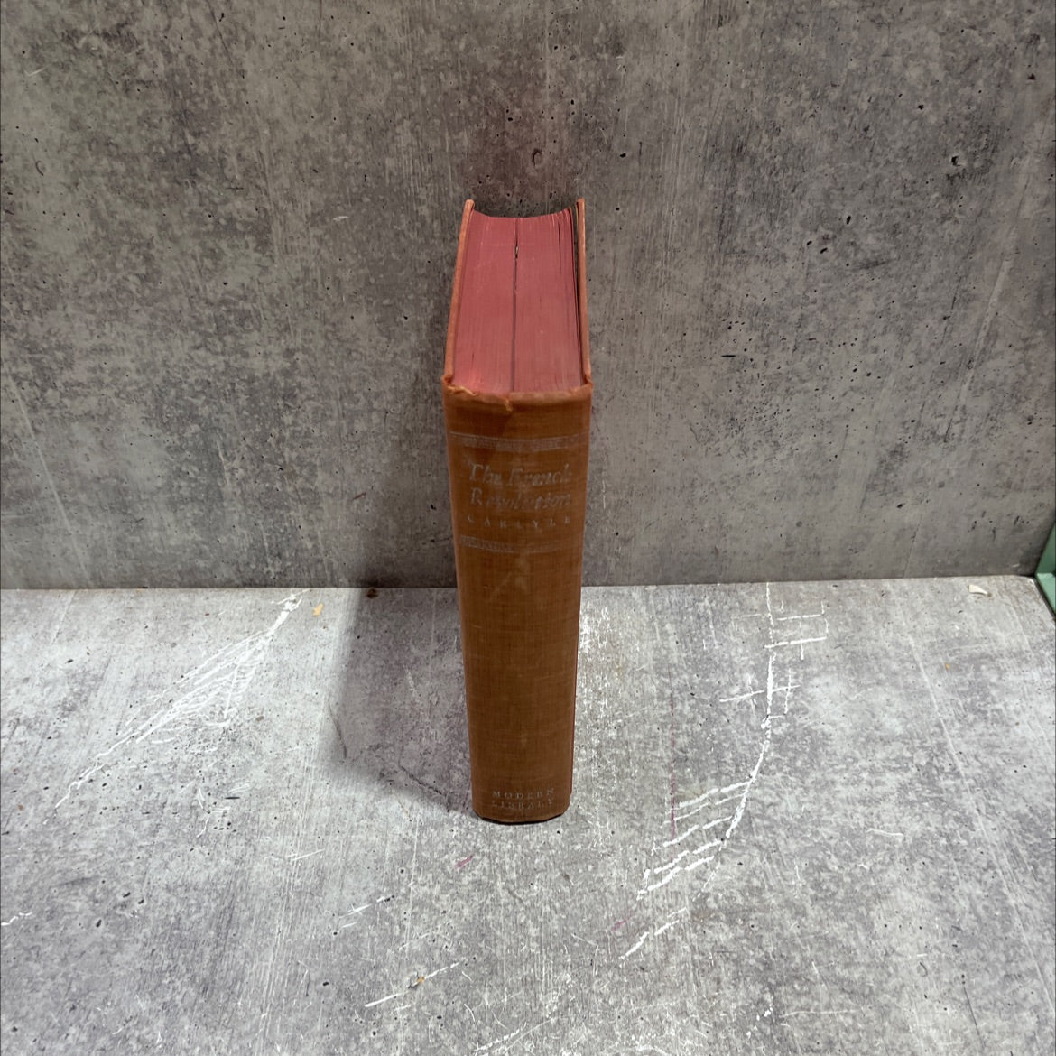 the french revolution book, by thomas carlyle, 1837 Hardcover image 4