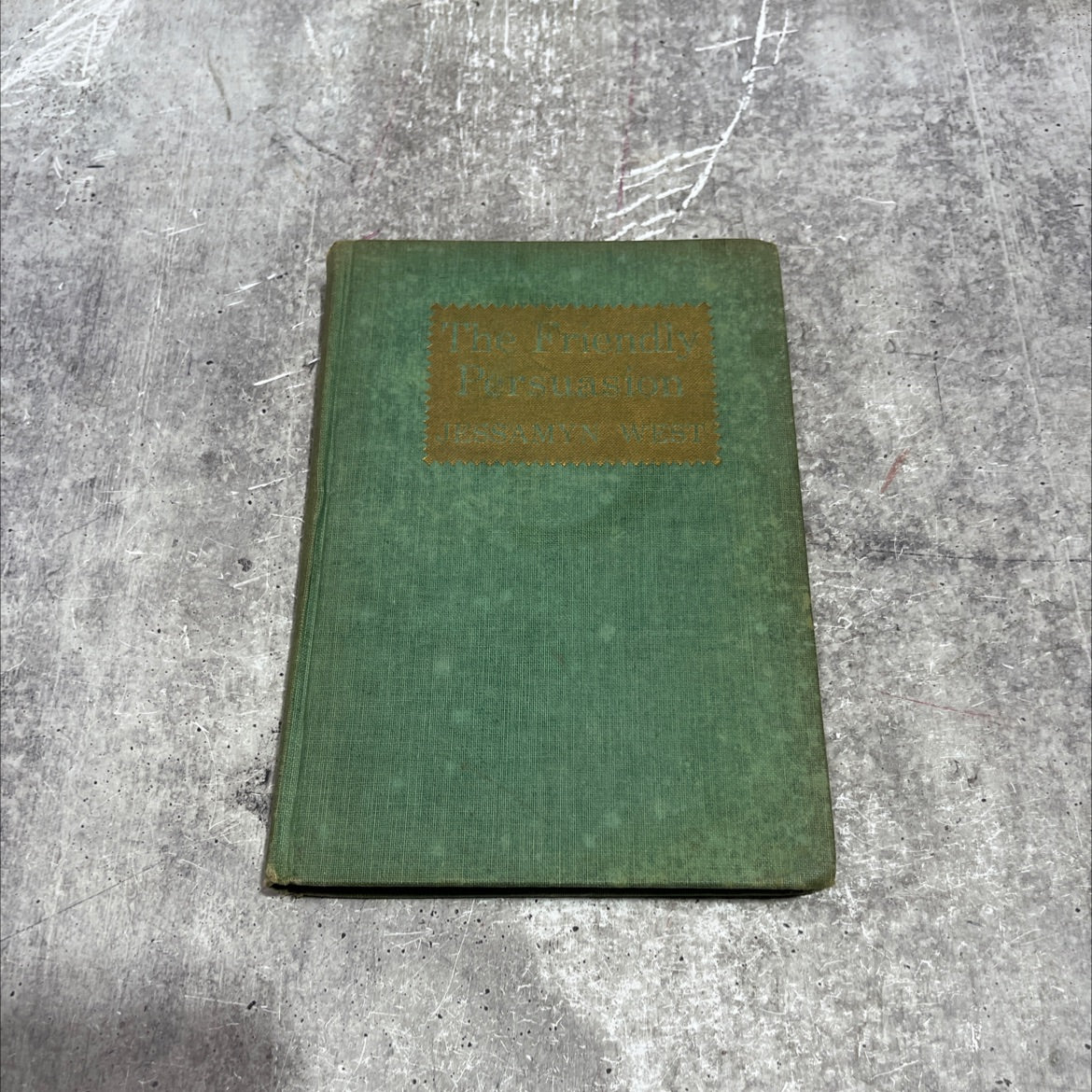 the friendly persuasion book, by jessamyn west, 1945 Hardcover image 1