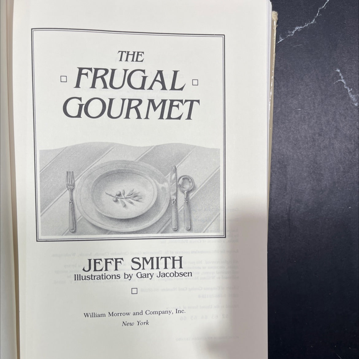 the frugal - gourmet 101 book, by Jeff Smith, 1984 Hardcover image 2